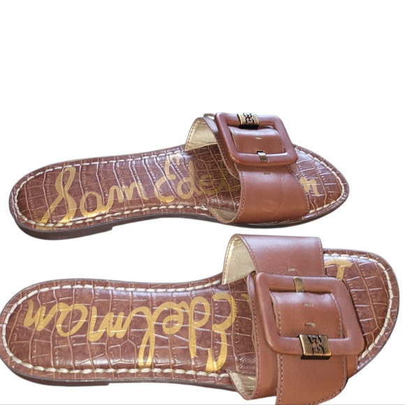 Sam Edelman Tan Slide Sandals 6.5 - Picture 3 of 5